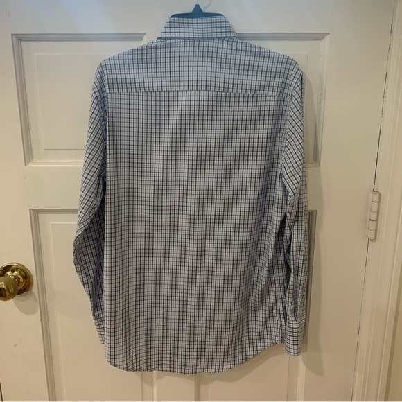 Peter Millar Mens Summer Comfort Plaid Checked Button Down Long Sleeve Shirt S - Picture 7 of 11